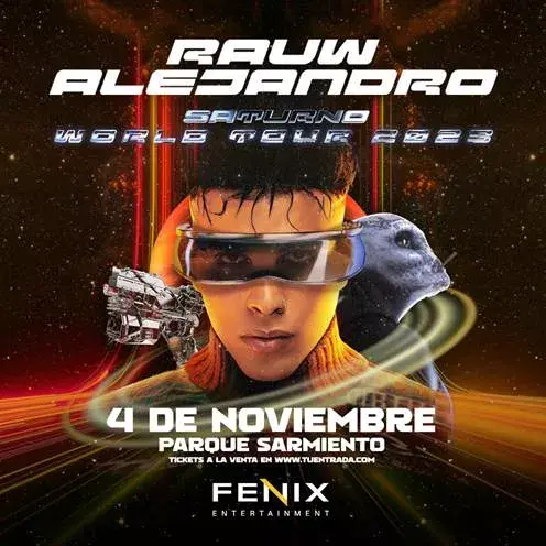 Rauw Alejandro: todo sobre su show en Argentina.
