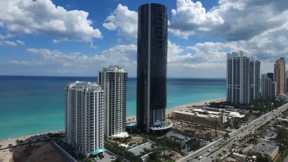La impresionante ubicación del edificio donde vivirán los Messi en Miami. 