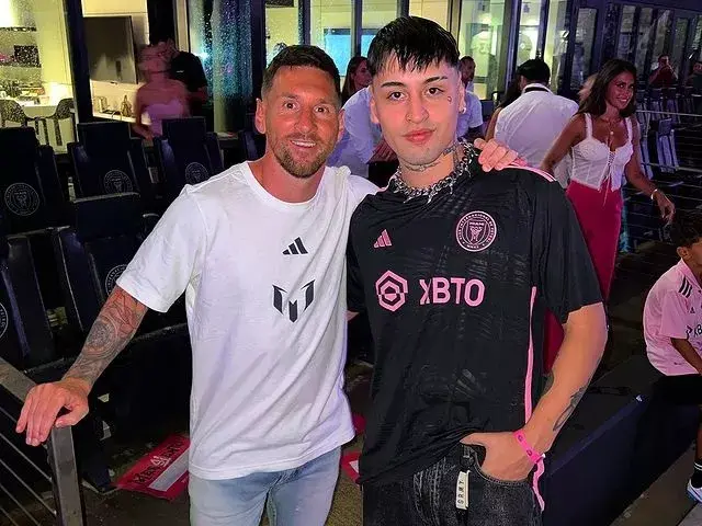 Tiago PZK y su encuentro con Lionel Messi en Miami.