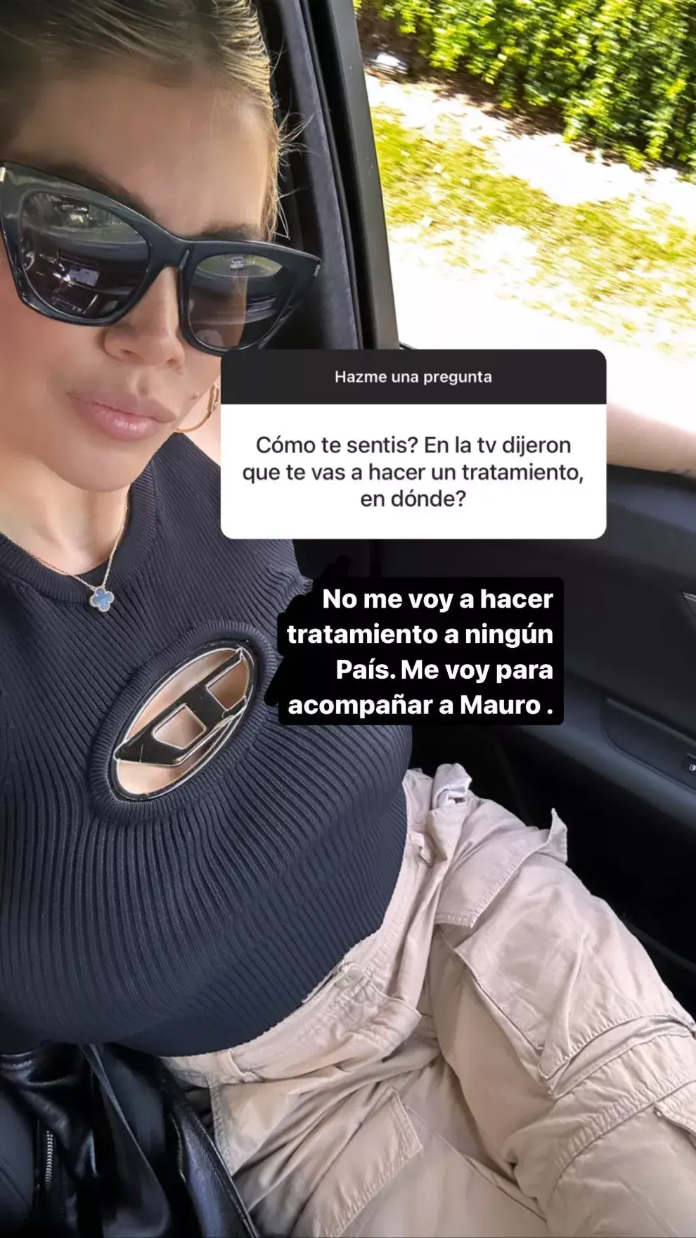 Wanda Nara rompió el silencio en Instagram.