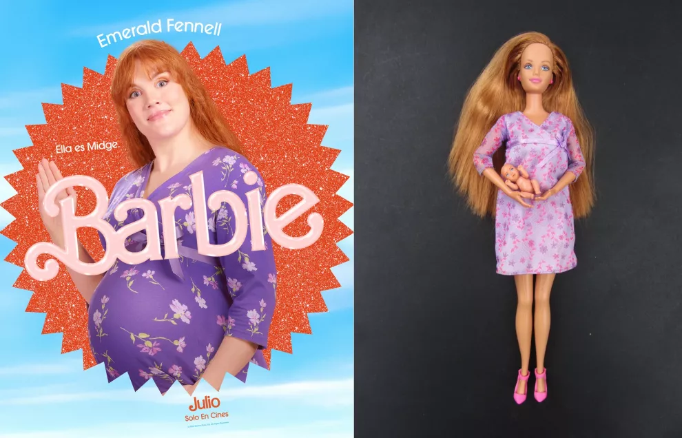 Midge, la Barbie más polémica. 