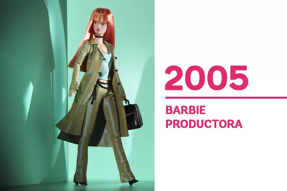 La "Barbie productora" es muy atrevida, su pelo es hermoso, con un peinado muy cool.