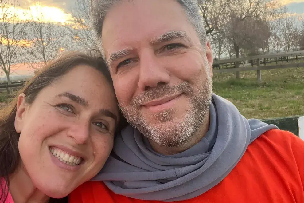 Malena Guinzburg presentó a su novio Adrián en las redes sociales.