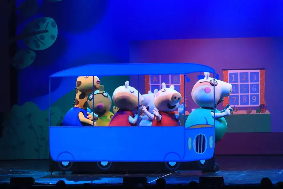 Peppa Pig y sus amigos vuelven al teatro con nuevas aventuras.