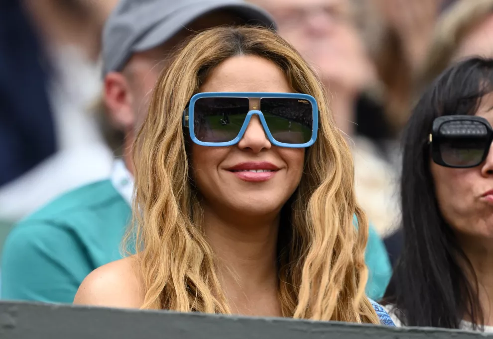 Shakira dijo presente en Wimbledon y sorprendió a todos con su look.