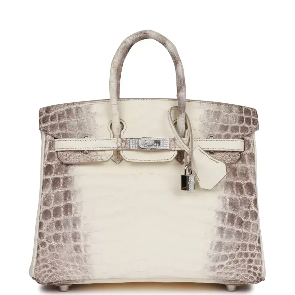 Himalaya Niloticus Crocodile Diamond Birkin", bolso de Hermès.