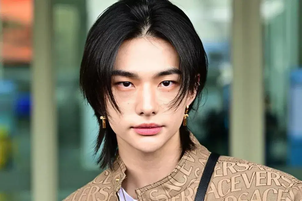 Hyunjin, embajador de Versace.