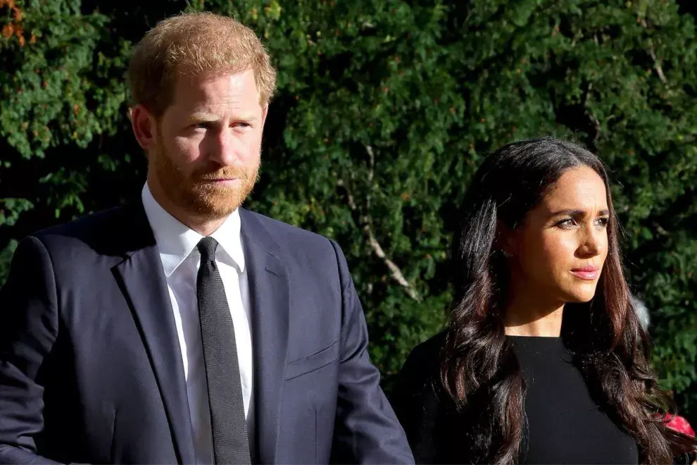 Meghan Markle y el Príncipe Harry.
