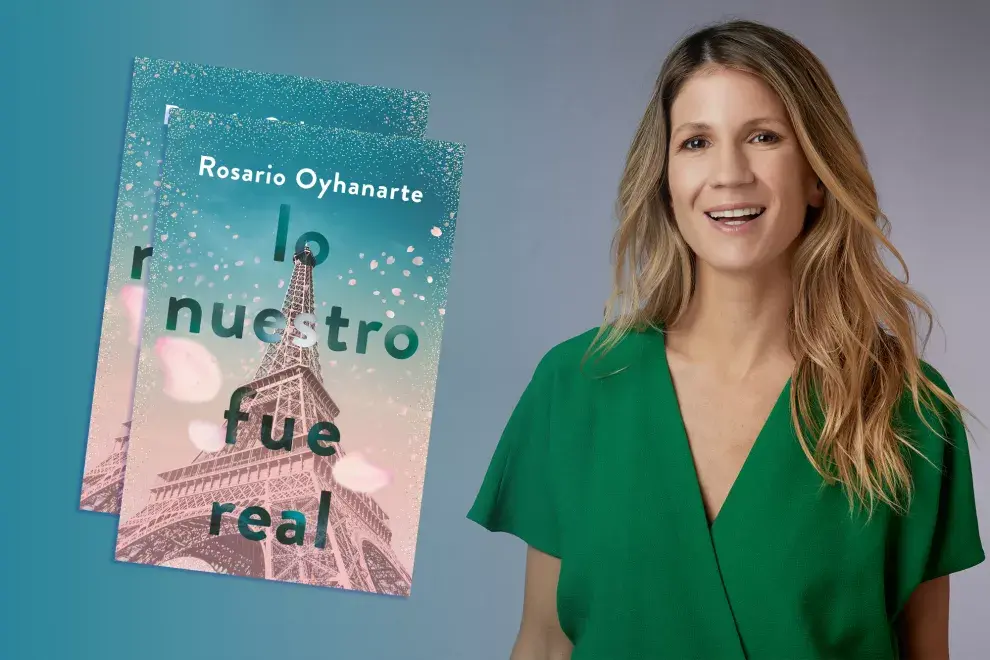 "Lo nuestro fue real" es el quinto libro de Rosario Oyhanarte, y su tercera novela.