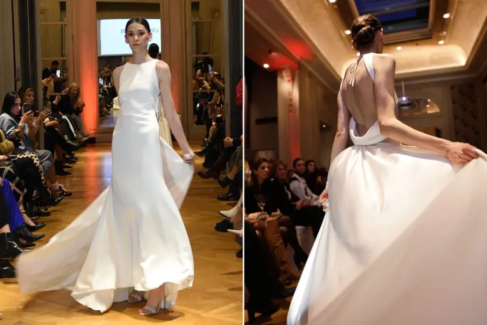 Claudia Arias en Bridal Runway Latam 2023.