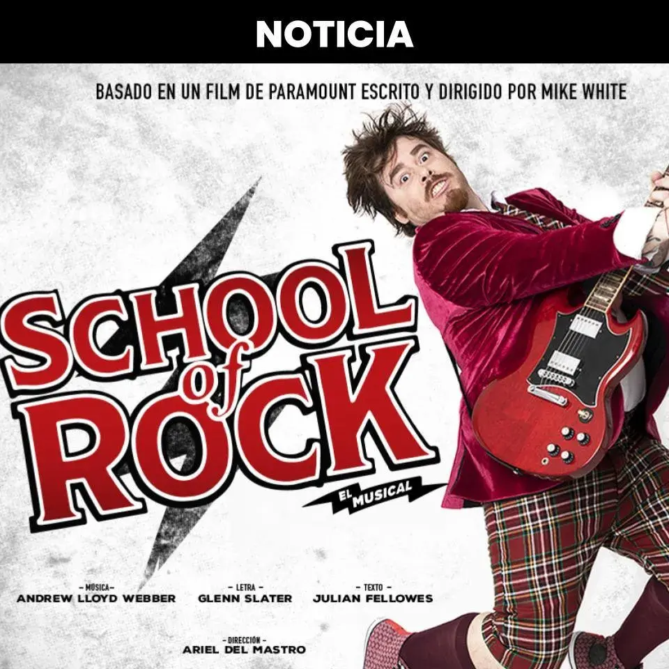 Migue Granados podría ser el protagonista de el musical de Escuela de rock. 