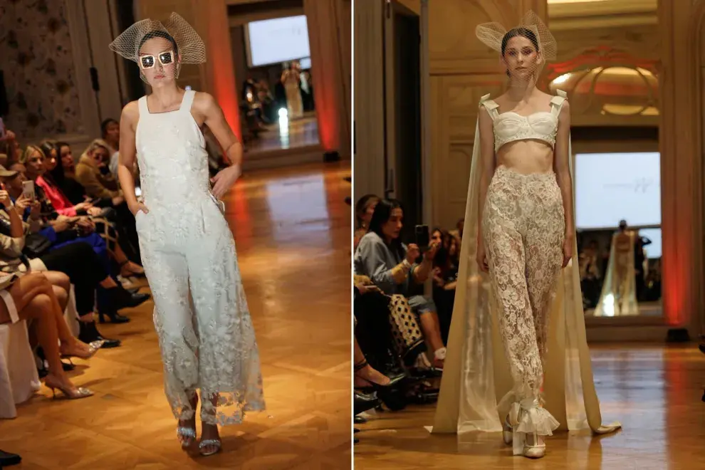 Sylvie Burstin en Bridal Runway Latam 2023.