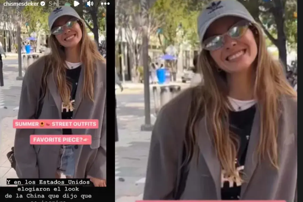 Dueña de un street style único, la China Suárez impactó con su look por las calles de Nueva York.