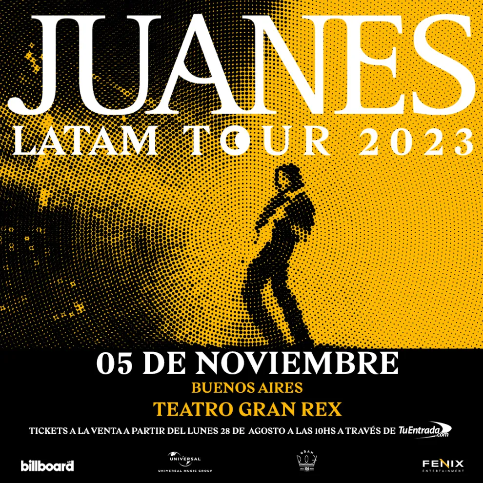 Juanes: LATAM TOUR 2023.