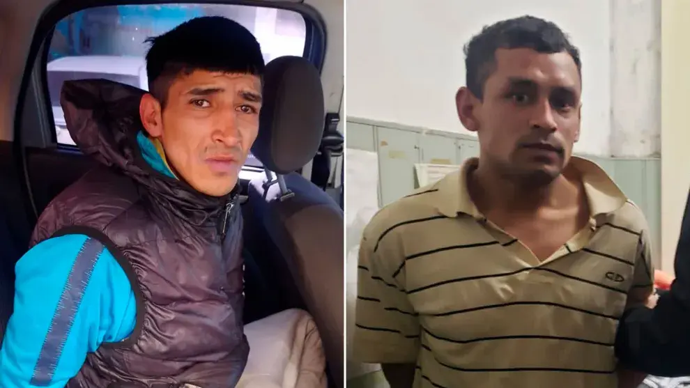 Miguel Àngel Madariaga, alias "Miguelito", de 28 años, y Darío Humberto Madariaga, de 25, los sospechosos de haber sido los motochorros. 