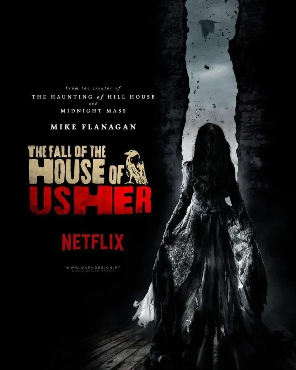 The Fall of the House of Usher, nueva serie de terror que llega en octubre a Netflix.