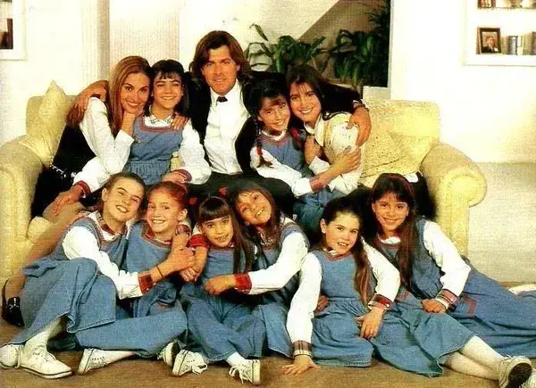 El elenco de Chiquititas.