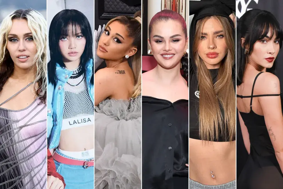 Miley Cyrus, Selena Gómez, Ariana Grande, BLACKPINK, Aitana y la China lanzan nuevas canciones.