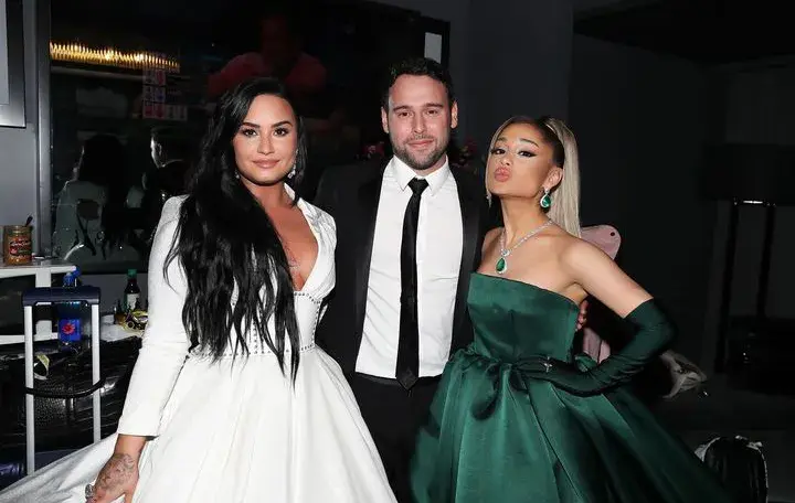 Después de años, Demi Lovato y Ariana Grande rompieron su contrato con Braun