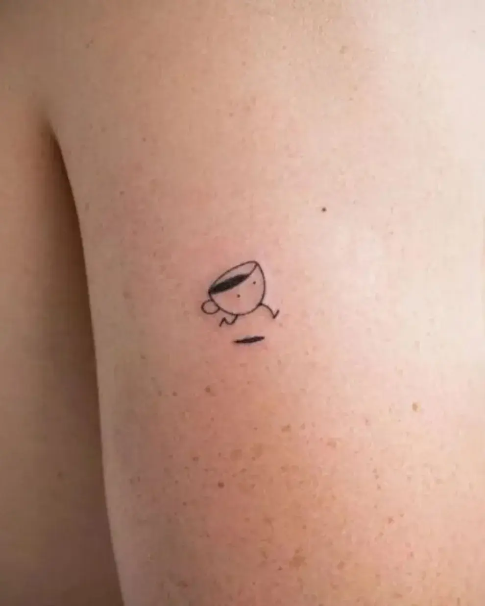 También es lindo animarse a jugar con los tatuajes y meterle una cuota de humor.