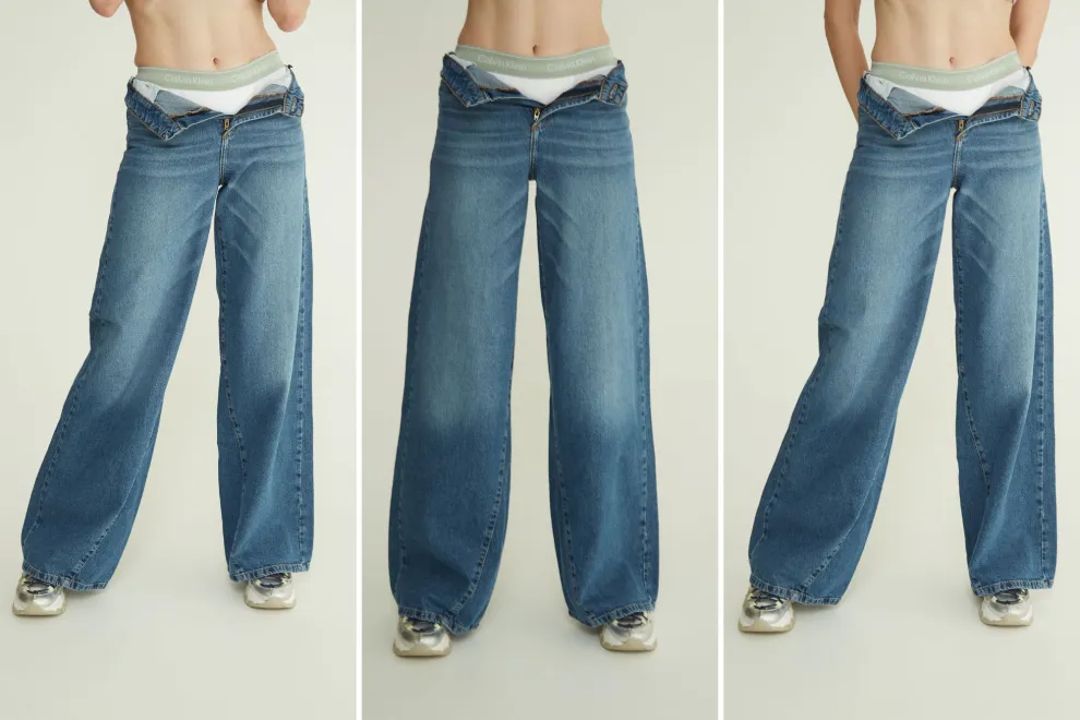 Drop off pants: así es la tendencia de los pantalones desabrochados - Ohlalá