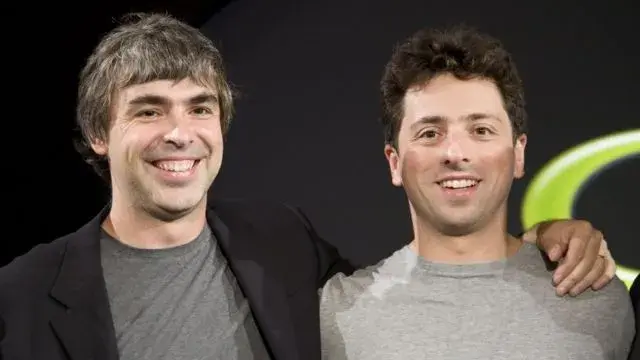 Sergey Brin y Larry Page.