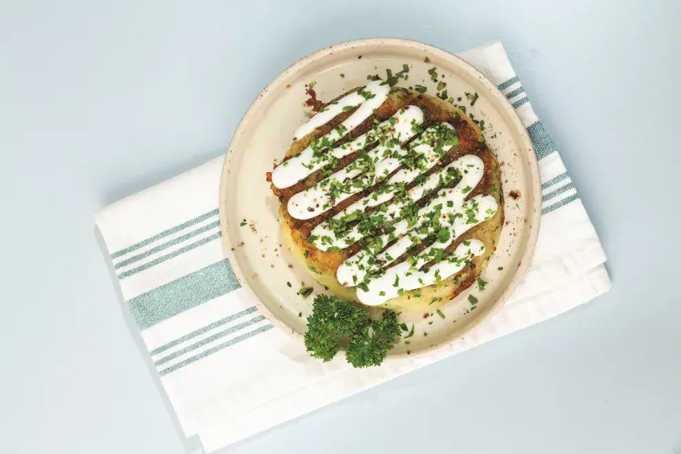 Paso a paso para hacer las papas rosti.