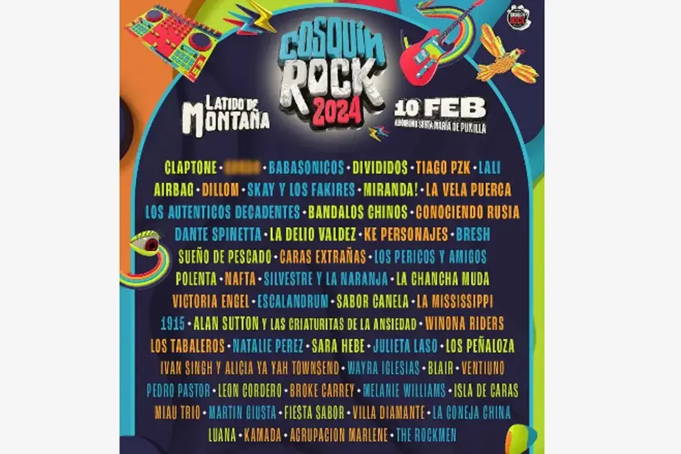 Con artistas internacionales y nacionales, ya está confirmada la grilla para la nueva edición del Cosquín Rock y dónde conseguir las entradas. 