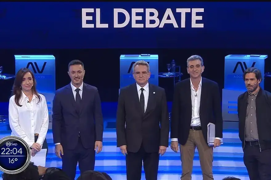 Debate de candidatos a vicepresidente.