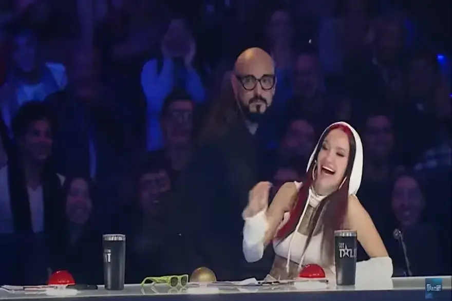 Abel Pintos: así fue el divertido twerking en Got Talent Argentina.
