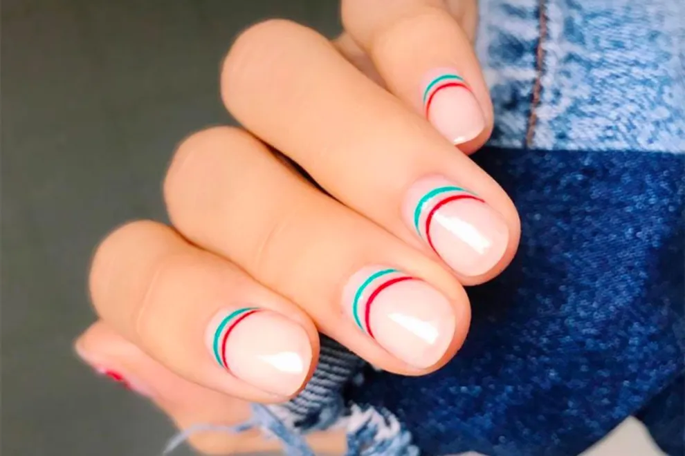 7 diseños súper fáciles de nail art.