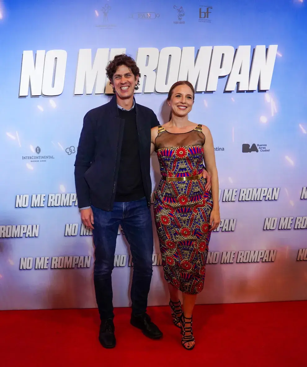 Martin Lousteau y Carla Peterson.