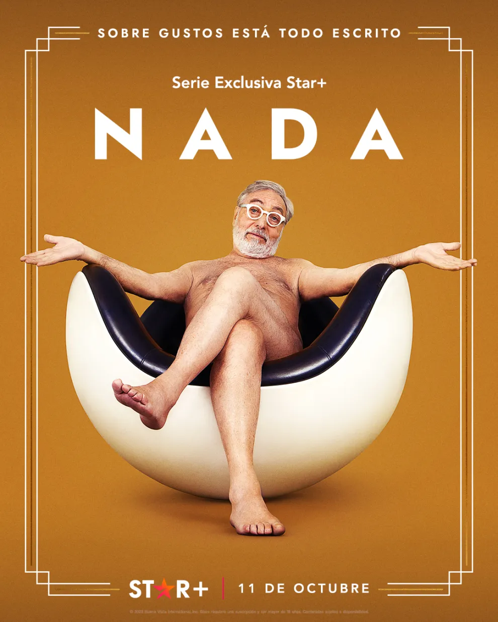 Afiche oficial de Nada, la nueva serie de Star+.