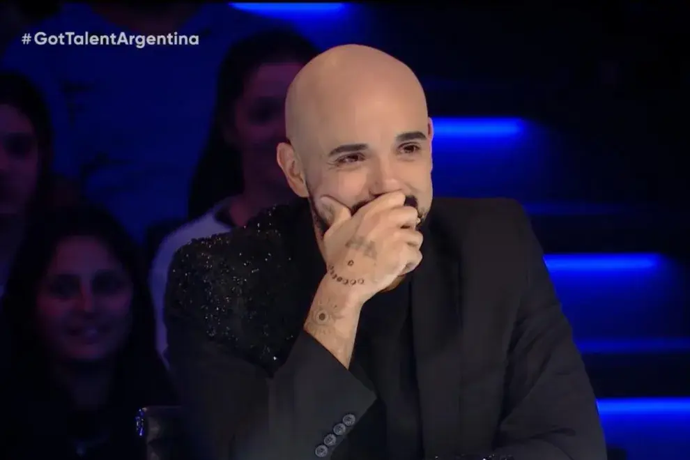 Got Talent Argentina: así fue el divertido twerking de Abel Pintos con una participante.