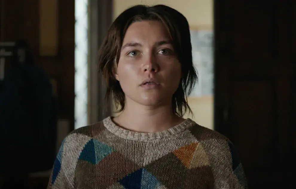 Florence Pugh protagoniza Una buena persona, peli que no pasó por los cines locales.