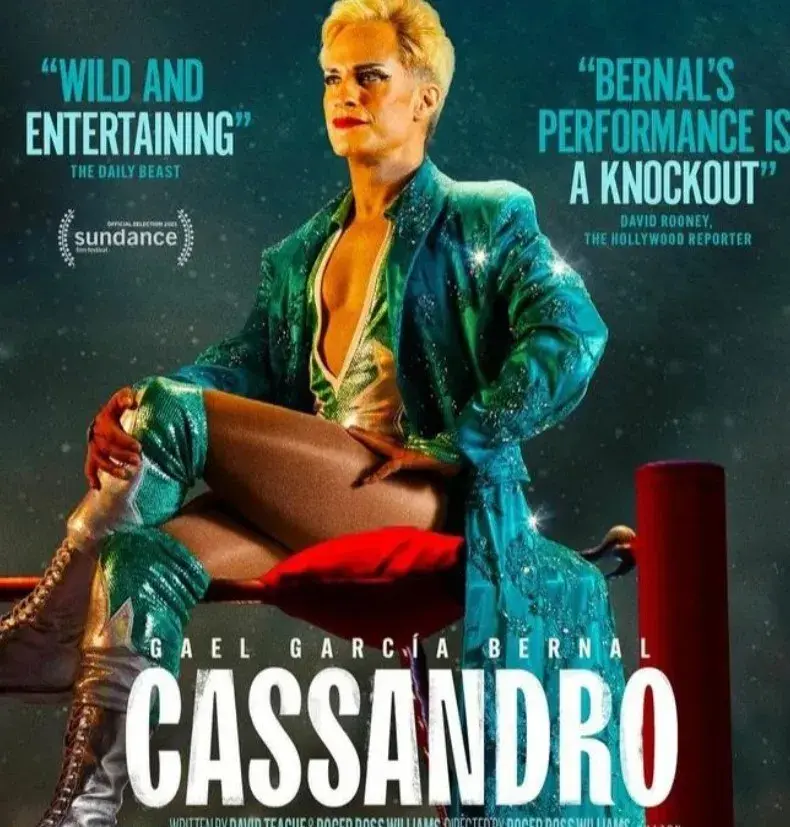 El póster oficial de Cassandro.