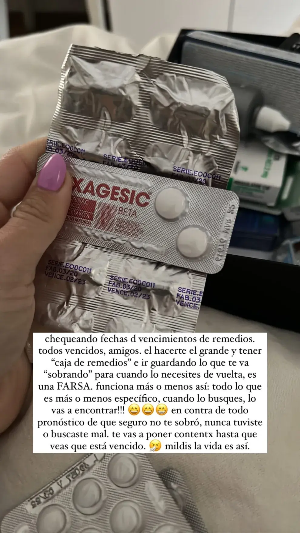 La angustia de Nati Jota por un problema de salud.