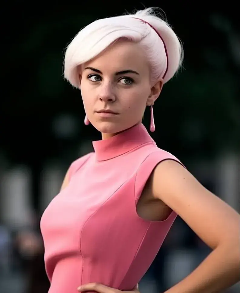 Lucero Sónico, o Judy Jetson, como persona de la vida real según la IA.