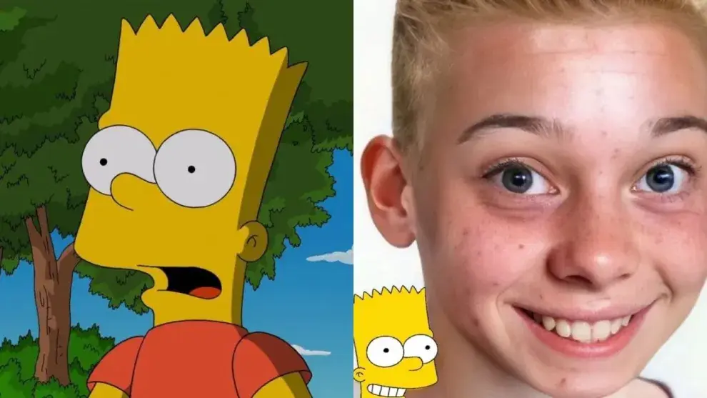 Bart Simpson según la IA