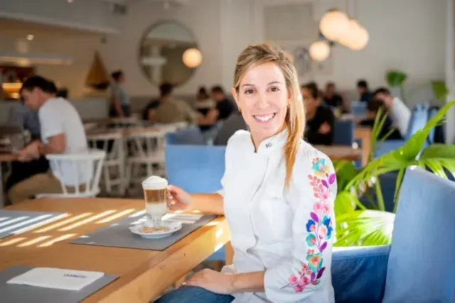 "La gastronomía es un estilo de vida", dice Angie.