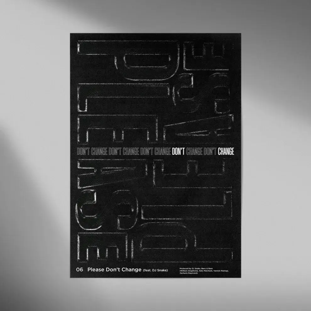 Posters de los tracks de Golden, el disco solista de Jung Kook de BTS.