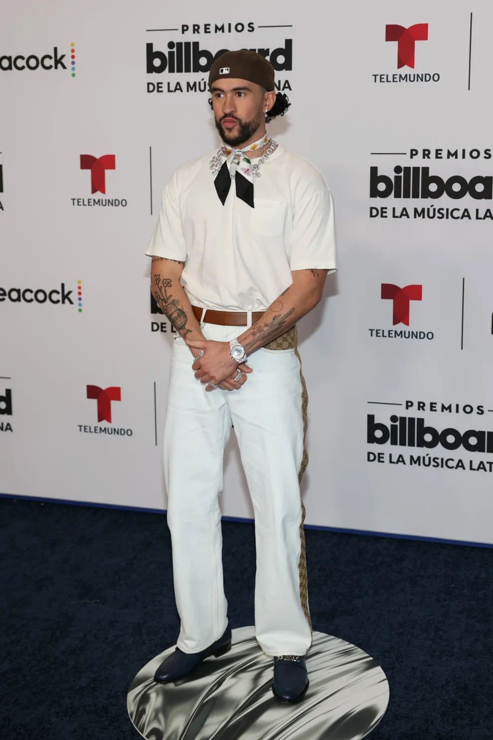 Bad Bunny, una de las grandes estrellas latinas del año, dijo presente en el Watsco Center.