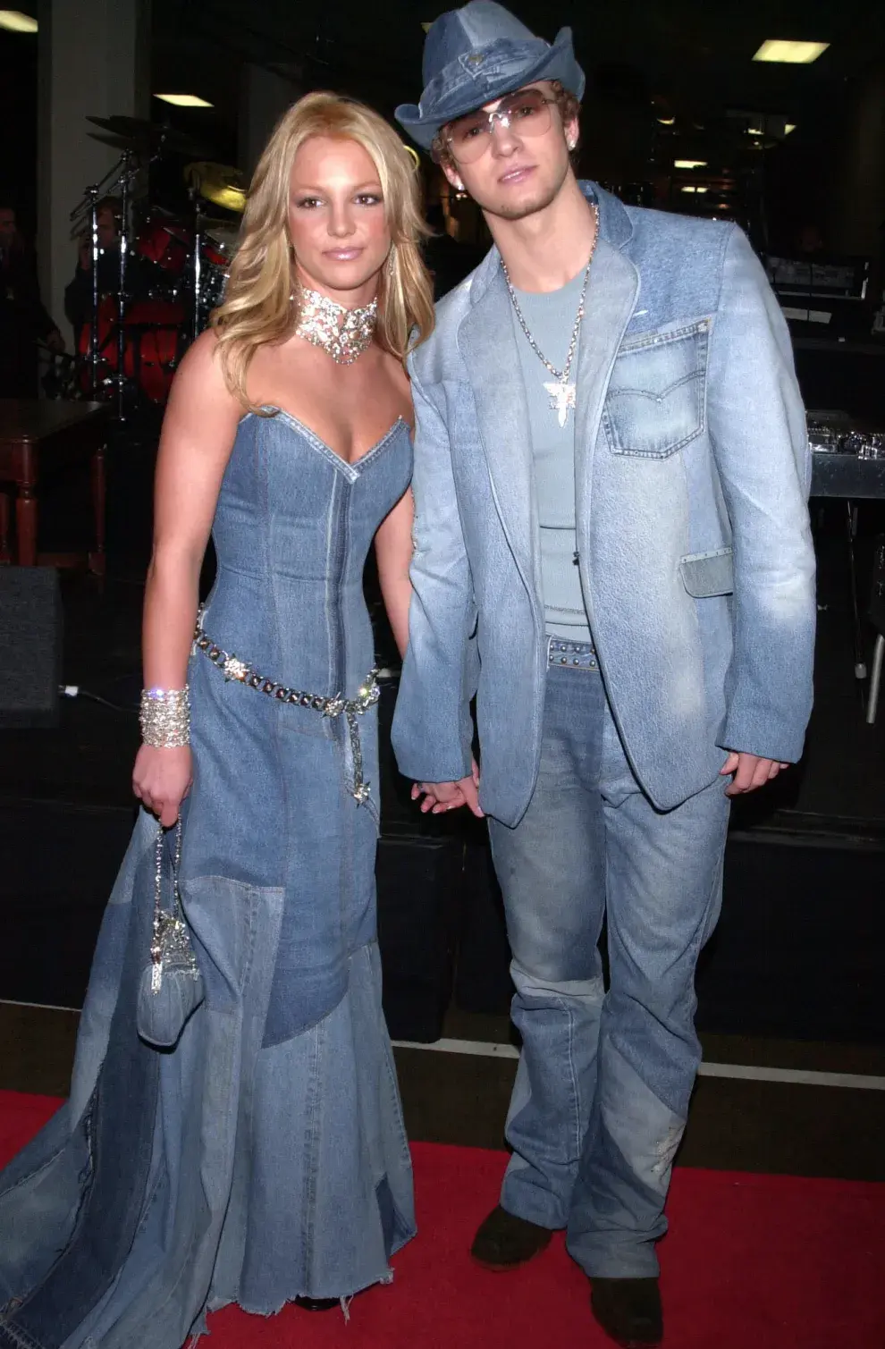 Britney y Justin en la 28° edición de los American Music Awards.