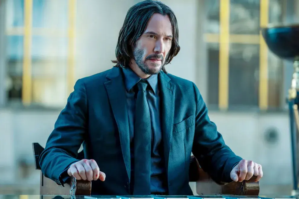  Keanu Reeves fue el icónico protagonista de John Wick.