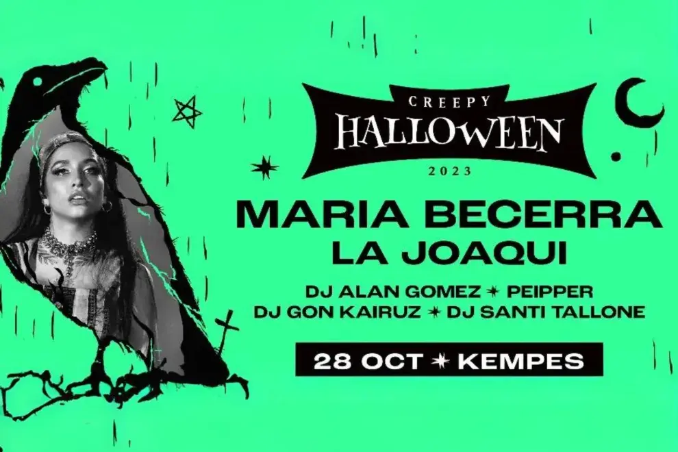 Creepy Halloween con María Becerra y La Joaqui.
