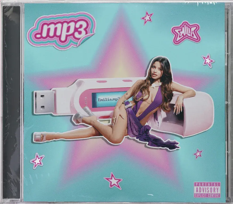 La portada de ".mp3", el nuevo disco de Emilia.