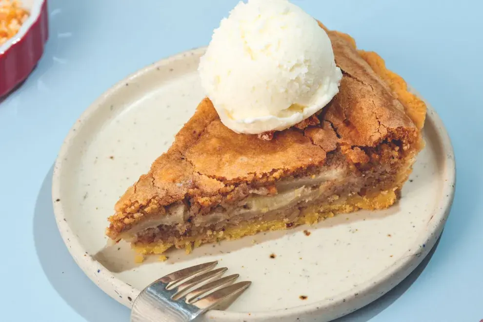 Tarta de pera: una receta riquísima que solo te llevará unos minutos.