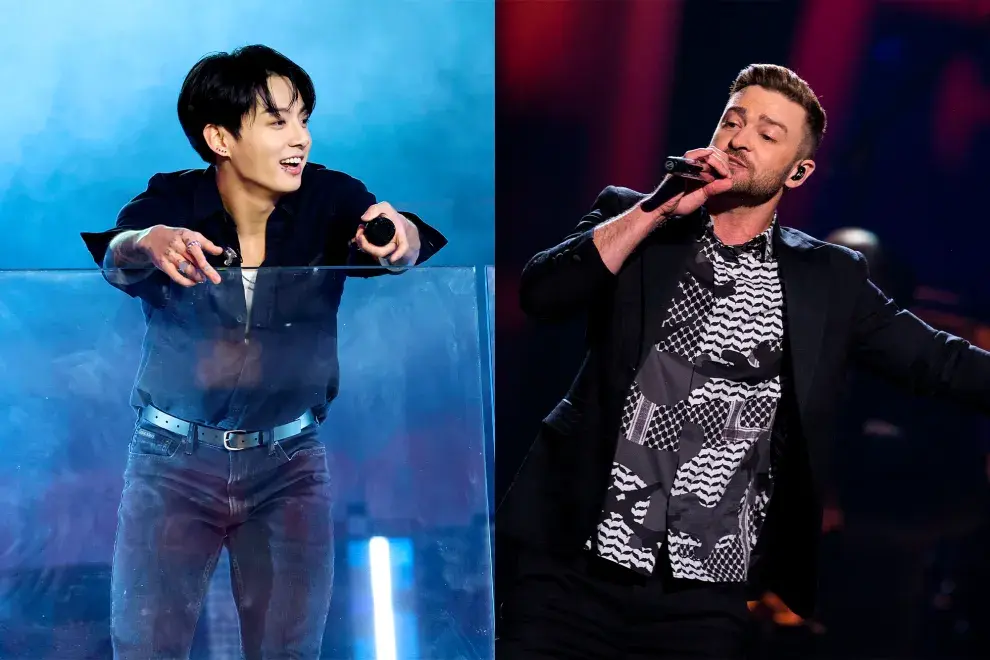 Jungkook de BTS se une a Justin Timberlake en el sensacional nuevo remix de 3D.