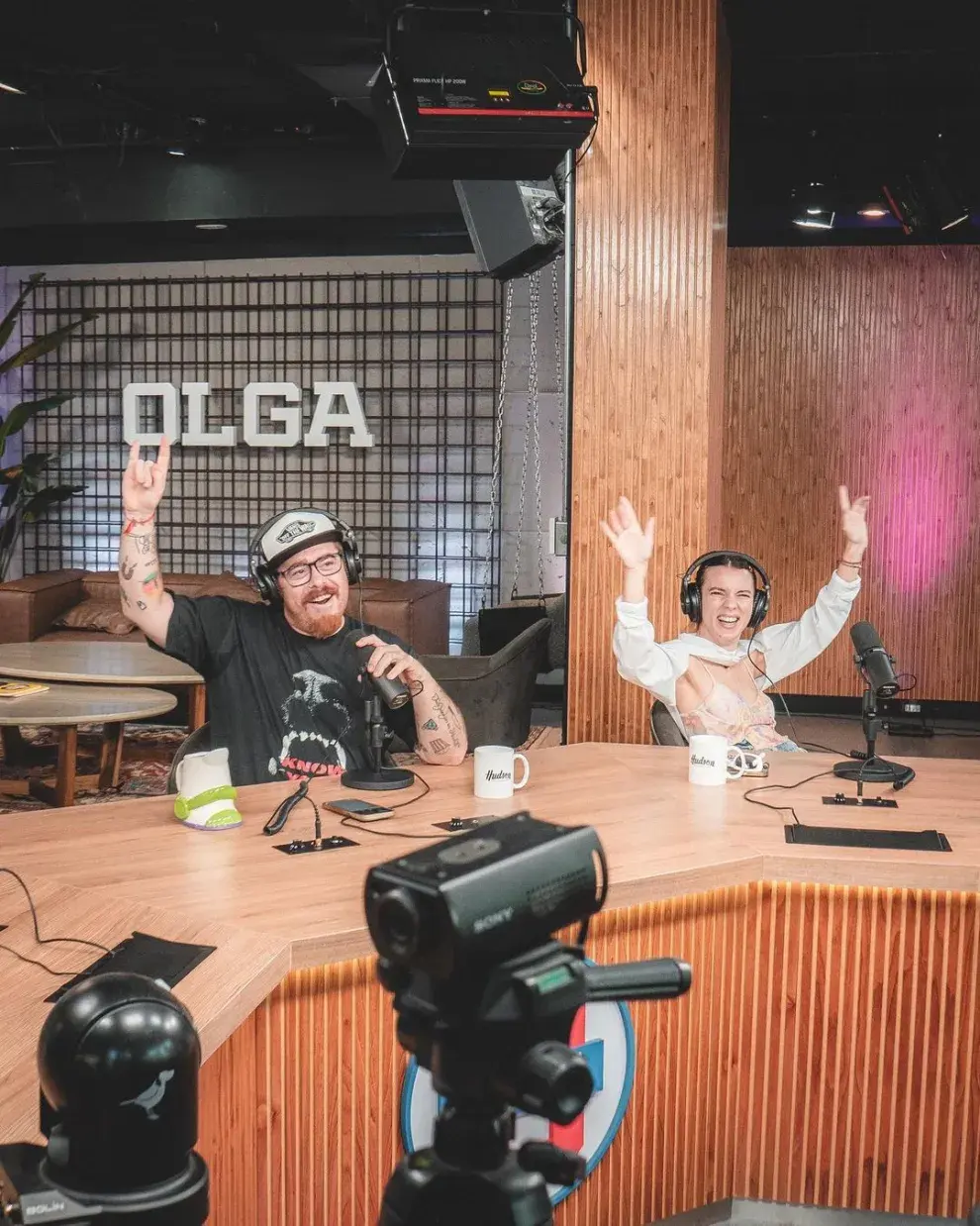 Migue Granados con Gime Accardi en Olga.