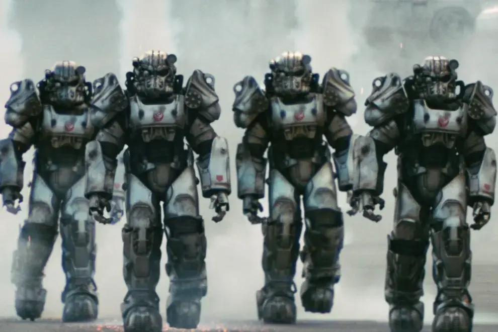 El Power Armor Suits en Fallout.